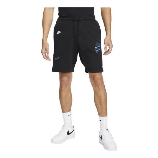 Men's Nike Sportswear Sports French Terry Black Shorts DM6878-010