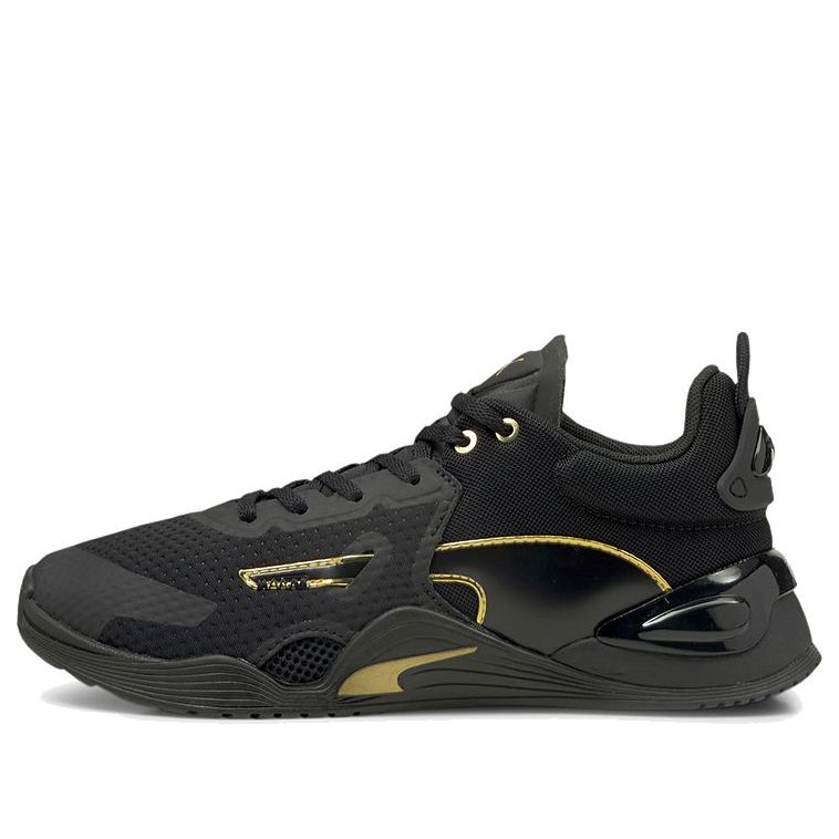 (WMNS) PUMA Fuse Moto 'Black Team Gold' 195256-01