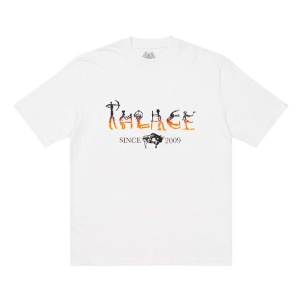 Palace FW21 Ultimo Nein Electricity T-Shirt 'White' P21TS253