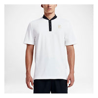 Nike Court Polo Shirt 'White Black' 743996-100