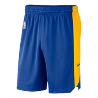 Nike NBA Golden State Warriors Light Breathable Sports Shorts Blue AJ5066-495