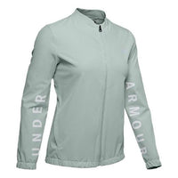 (WMNS) Under Armour Storm Running Sports Jacket Green 1342808-189