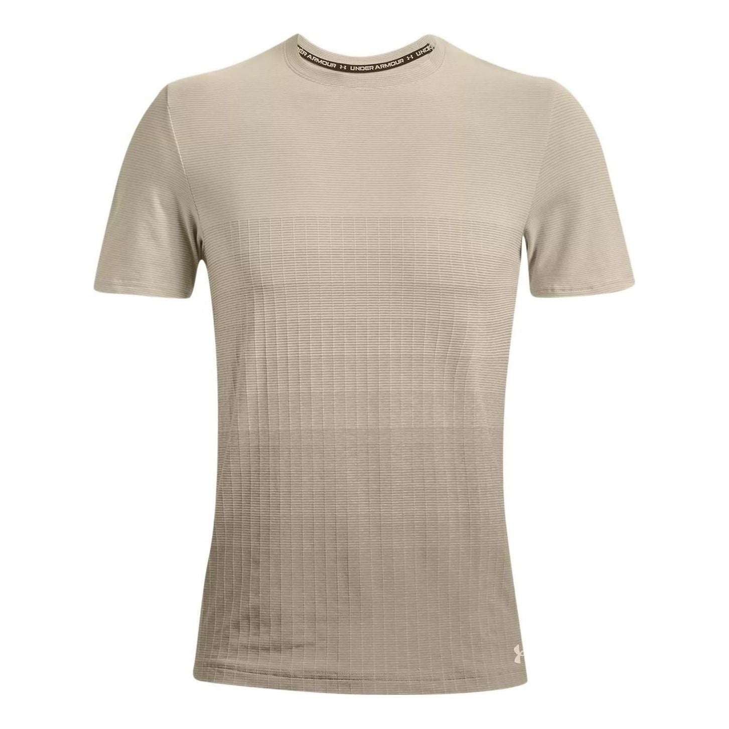 Under Armour Seamless Lux Short Sleeve T-shirt 'Beige' 1370442-279