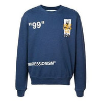 Off-White SS19 99 Summer 1863 Crew Neck sweatshirt OMBA025R19B970093088