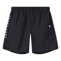 FILA Alphabet Printing Casual Woven Shorts Blue A11M123368F-NV