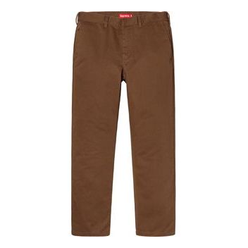 Supreme SS19 Work Pant Brwon Cargo Casual Pants Unisex Brown SUP-SS19-222