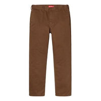 Supreme SS19 Work Pant Brwon Cargo Casual Pants Unisex Brown SUP-SS19-222