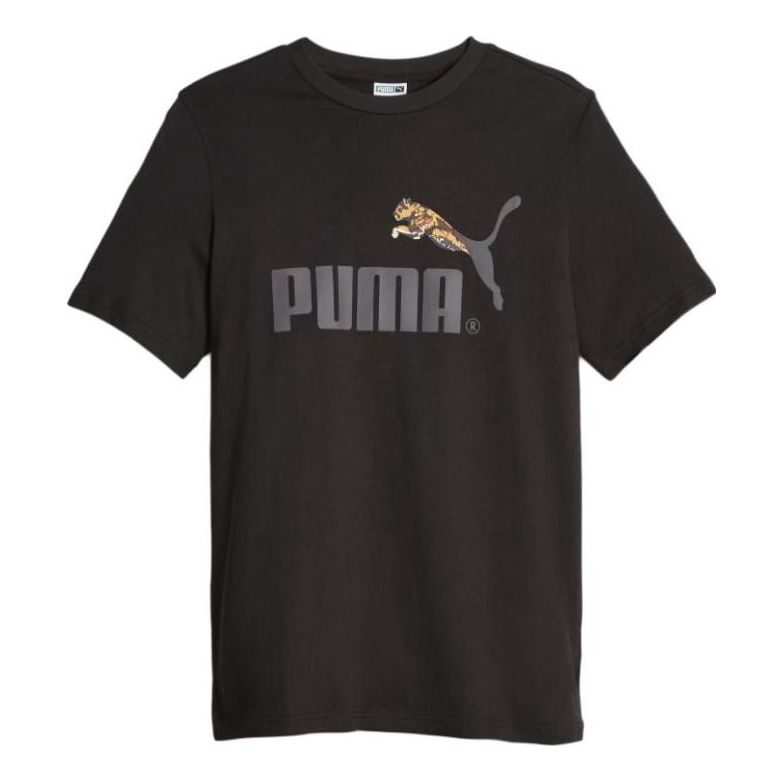 PUMA Classics No.1 Logo T-Shirt 'Black' 622182-01