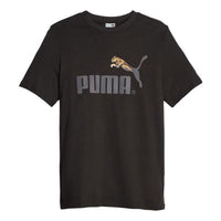 PUMA Classics No.1 Logo T-Shirt 'Black' 622182-01