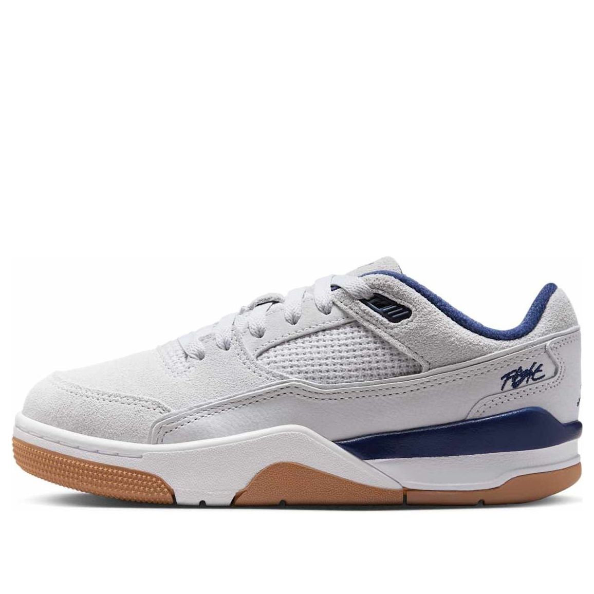 (GS) Air Jordan Flight Court 'Neutral Grey Midnight Navy' HF3333-004