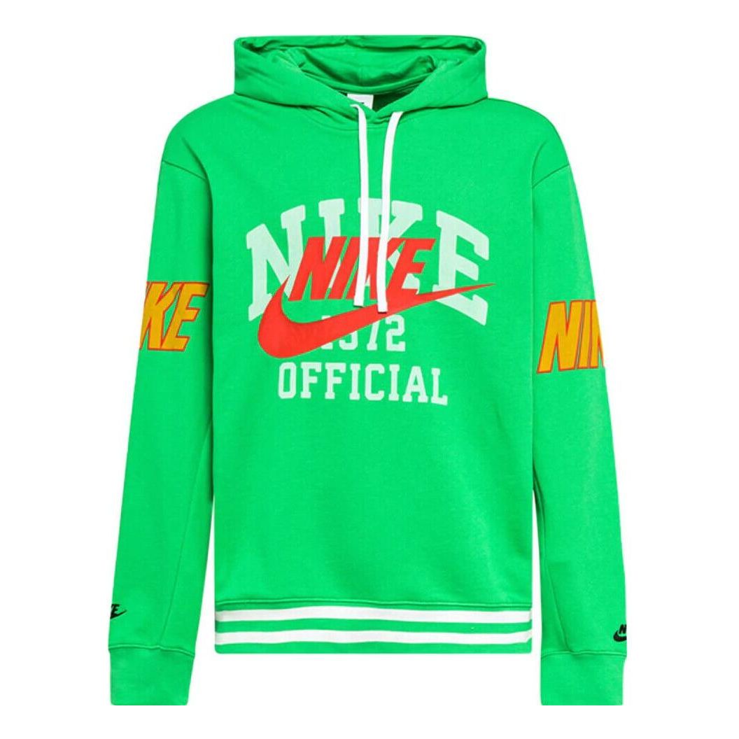 Nike Sportswear French Terry Pullover Hoodie 'Light Green Spark' DD6168-362