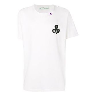 Off-White C O VIRGIL ABLOH Splash Ink Graffiti Short Sleeve OW-SS18-054