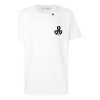 Off-White C O VIRGIL ABLOH Splash Ink Graffiti Short Sleeve OW-SS18-054