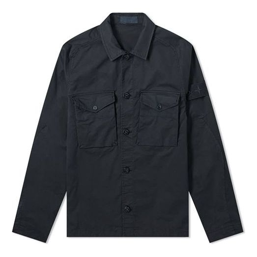 Men's STONE ISLAND Ghost Series Cargo Jacket Dark Blue 7215123F2-V0020YC