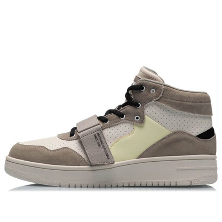 Li-Ning Classic Leisure Mid 'Cream Khaki ' AGCP095-2