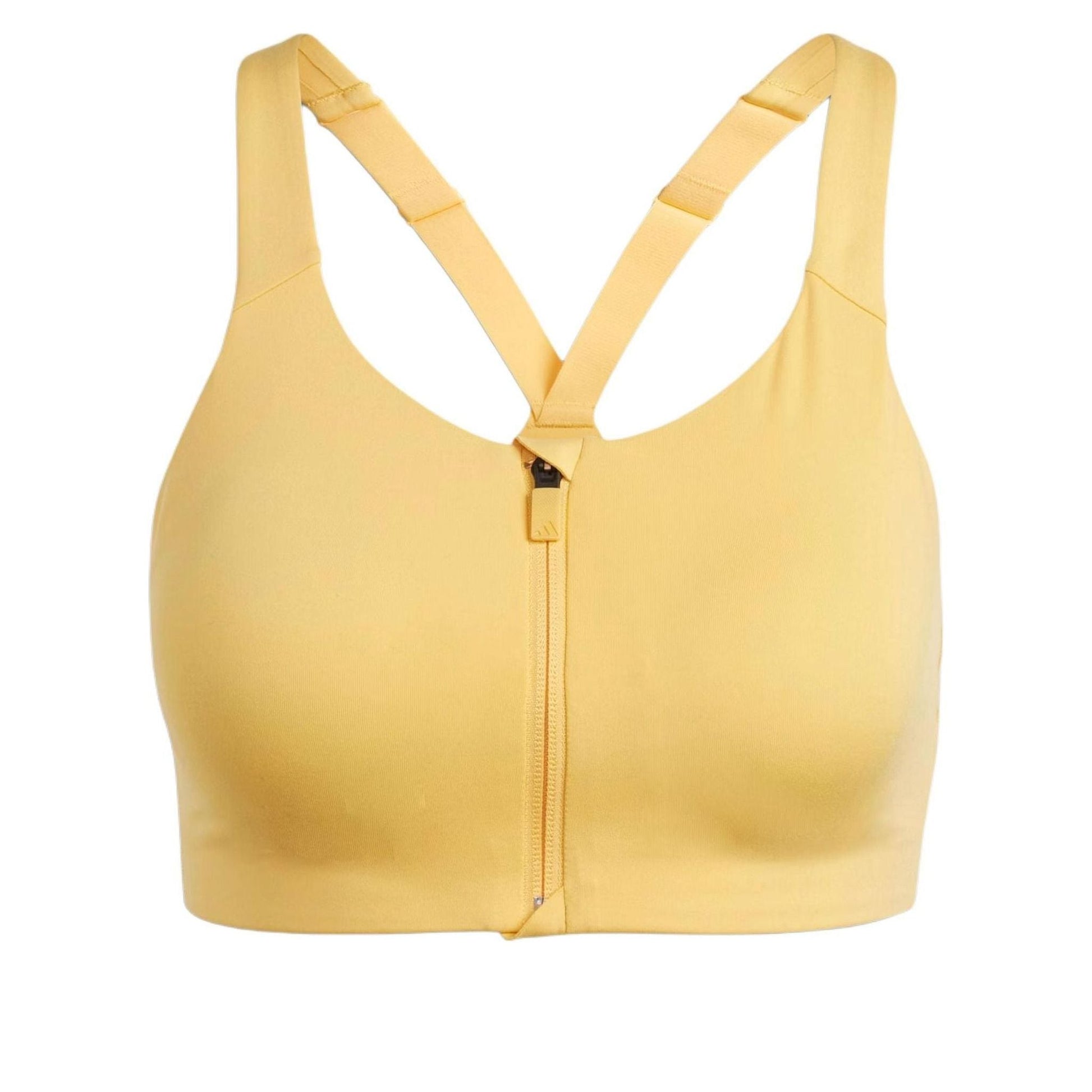 (WMNS) adidas TLRD Impact Luxe High-Support Zip Bra Asia Sizing 'Yellow' IU2761