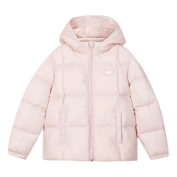 (GS) Skechers Casual Down Jacket 'Pink' L423K119-01NX
