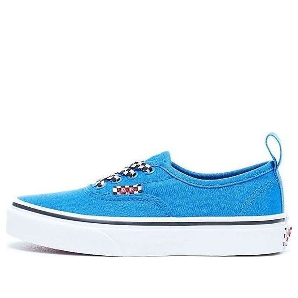 (PS) Vans Authentic Elastic Lace 'Check Lace - Victoria Blue' VN0A38H4Q6G