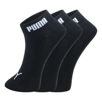 PUMA Quarter Socks 3 pack 'Black White' 100002381-002