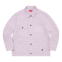 Supreme Denim Chore Coat 'Pink' SUP-SS22-626