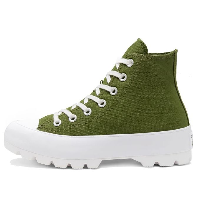 (WMNS) Converse Chuck Taylor All Star Lugged High 'Cypress Green' 567163C