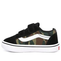 Vans ComfyCush Old Skool V Toddles/Infants Black/Multicolor VN0A4TZI0JR