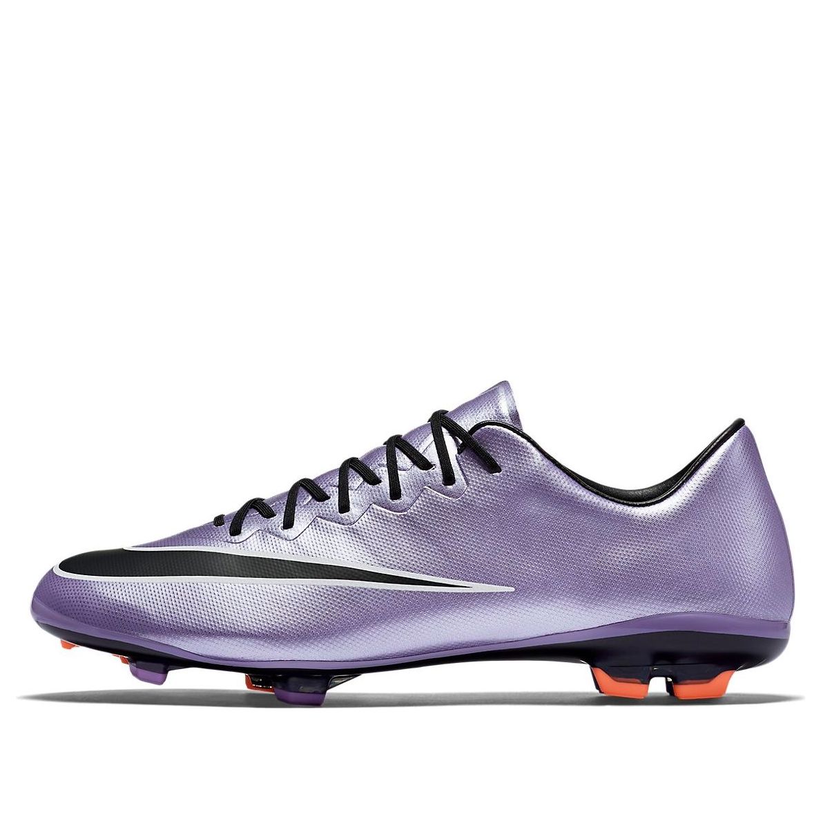 (GS) Nike Mercurial Vapor X FG 'Purple Black White' 651620-580
