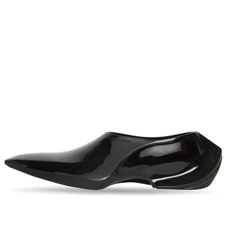 Balenciaga Space Shoes 'Shiny Black' 689242W0FOC1000