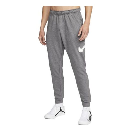 Nike Dri-Fit Tapered Training Pants 'Grey' CU6775-071