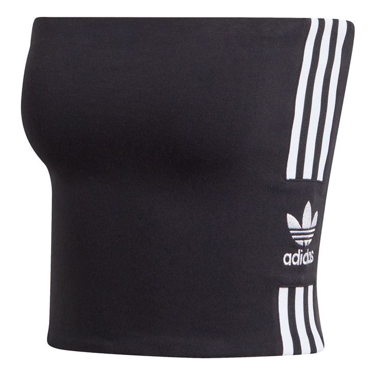 (WMNS) adidas originals Tube Top Minimalistic Solid Color Black FM2609