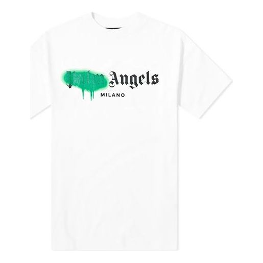 PALM ANGELS Tokyo Sprayed Logo Tee Logo Tee PMAA001S204130540140