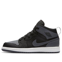 (PS) Air Jordan 1 Mid 'Dark Grey' 640734-041