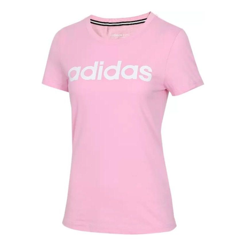 (WMNS) adidas City Escape T-Shirt Asia Sizing 'Pink White' DW7945