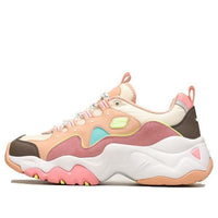 (WMNS) Skecherss D'Lites 3.0 Brave Output Low-Top Daddy Shoe Pink 13378-CRMT