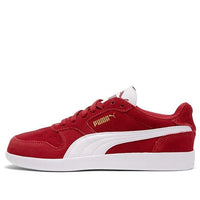 PUMA Icra Trainer Sd White/Red Low Casual Board Shoes 356741-33