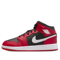 (GS) Air Jordan 1 Mid 'Gym Red Black White' DQ8423-061