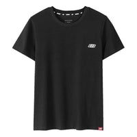 Skechers Loose Printing Casual Sports Tops Short Sleeve t Black L220W173-0018