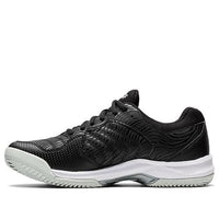 (WMNS) ASICS Gel-Dedicate 6 Clay 'Black Silver' 1042A073-002