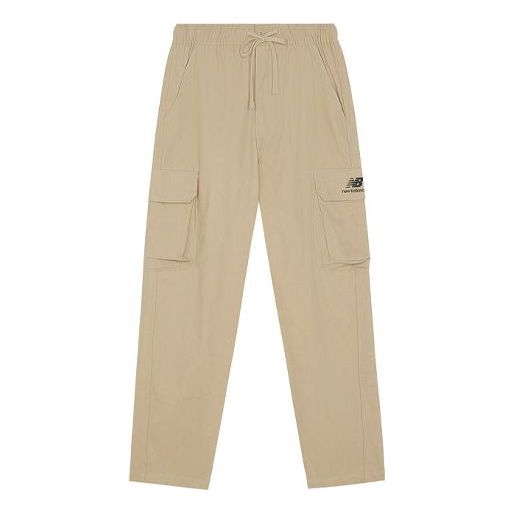 New Balance Logo Casual Cargo Pants Asia Sizing 'Beige' AMP14313-BEI