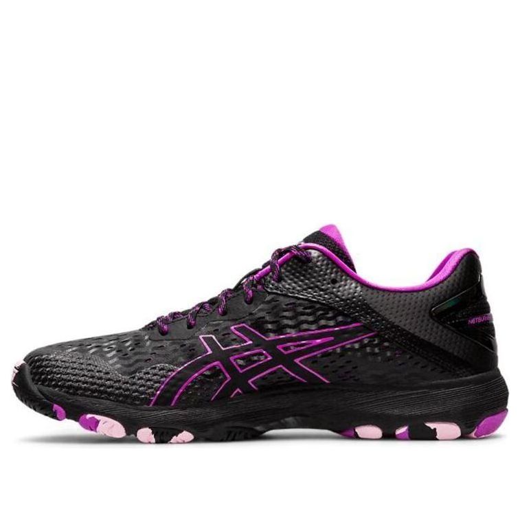 (WMNS) ASICS Netburner Professional FF 2 Running Shoes Black/Purple 1072A036-001