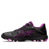 (WMNS) ASICS Netburner Professional FF 2 Running Shoes Black/Purple 1072A036-001