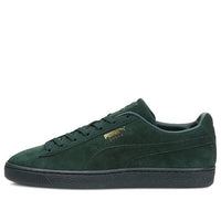 PUMA Suede Mono XXI Minimalistic Cozy Retro Low Tops Casual Skateboarding Shoes Unisex Green 381176-06