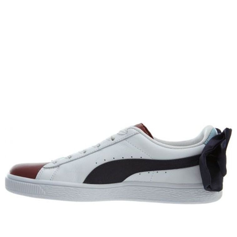 (WMNS) PUMA Basket Bow 'White Peacoat' 367733-01