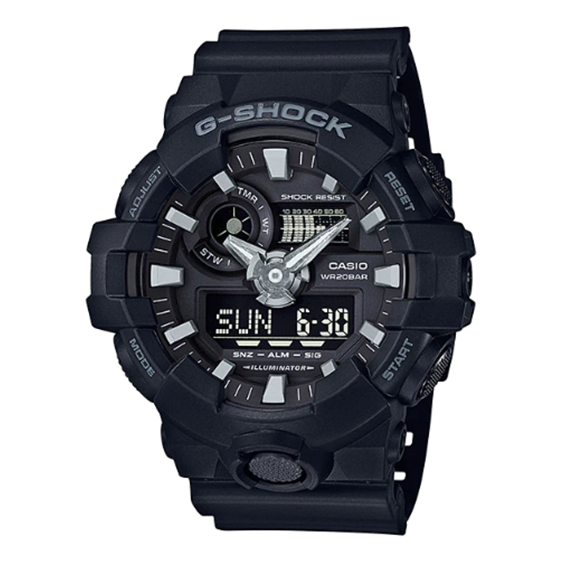CASIO G-Shock Analog-Digital 'Black' GA-700-1B