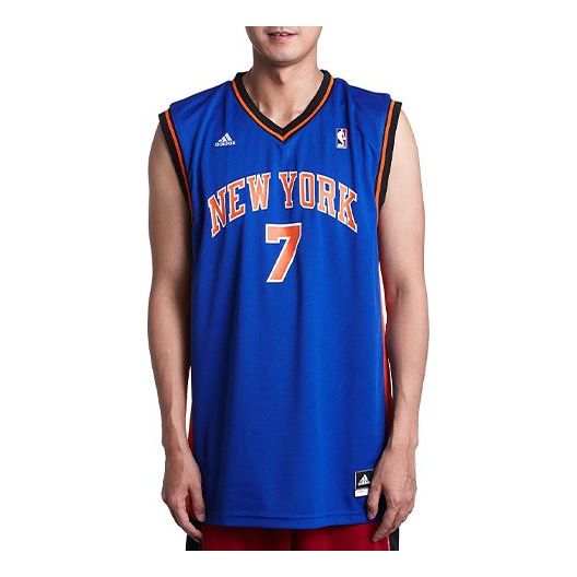 adidas NBA Carmelo Anthony New York Knicks 2014/15 Fan Edition Swingman Jersey #7 Y96610