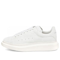 Alexander McQueen Nubuck Wedge Sole Sneaker 'Ivory' 553761WHV679521