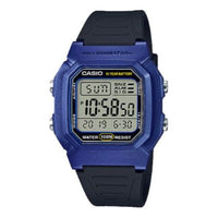 CASIO Sports Quartz Waterproof Analog Mens Blue Digital W-800HM-2A
