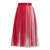(WMNS) adidas Tulle Skirt 'Red' DV0851