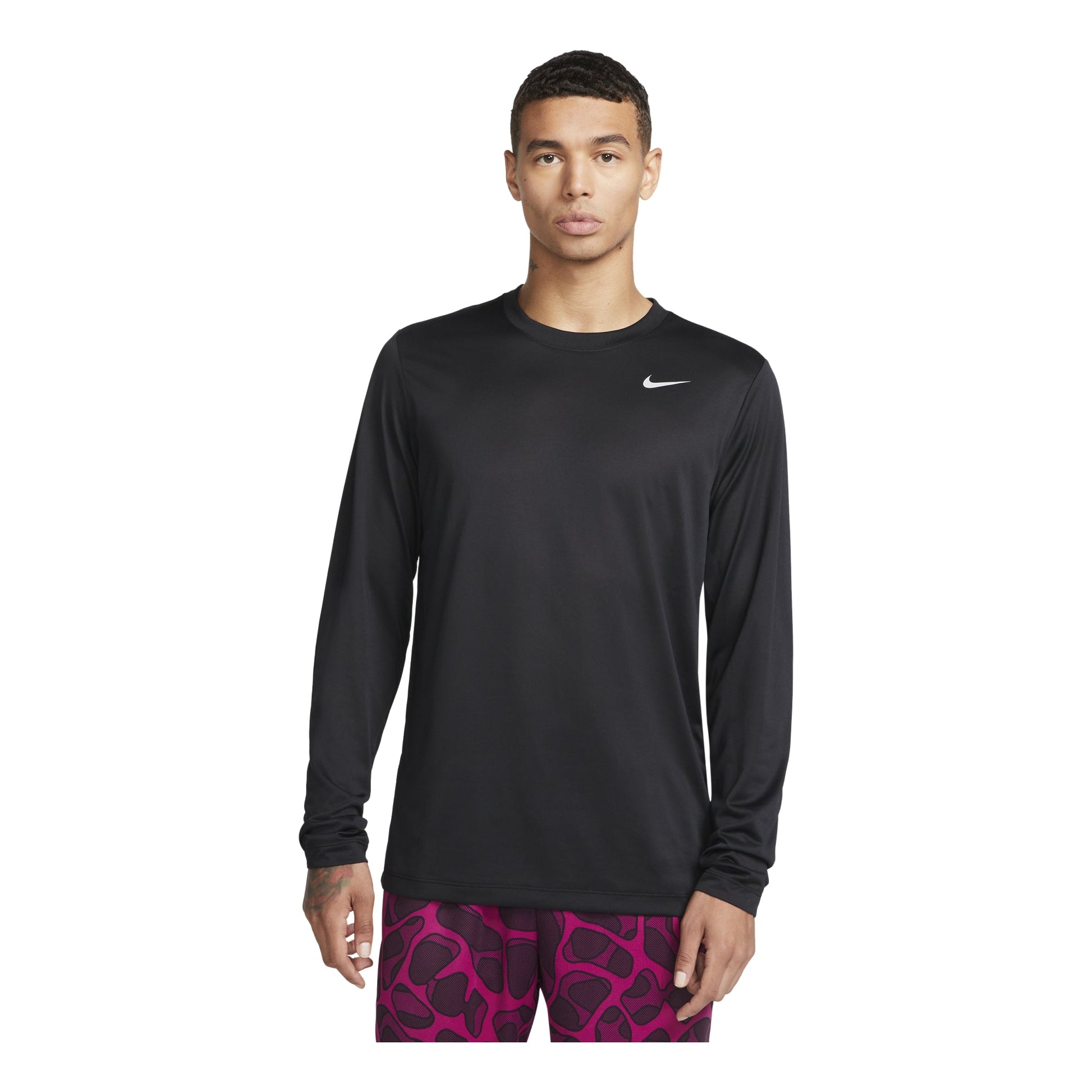 Nike Dri-FIT Legend Long-Sleeve Fitness T-Shirt 'Black' DX0993-010