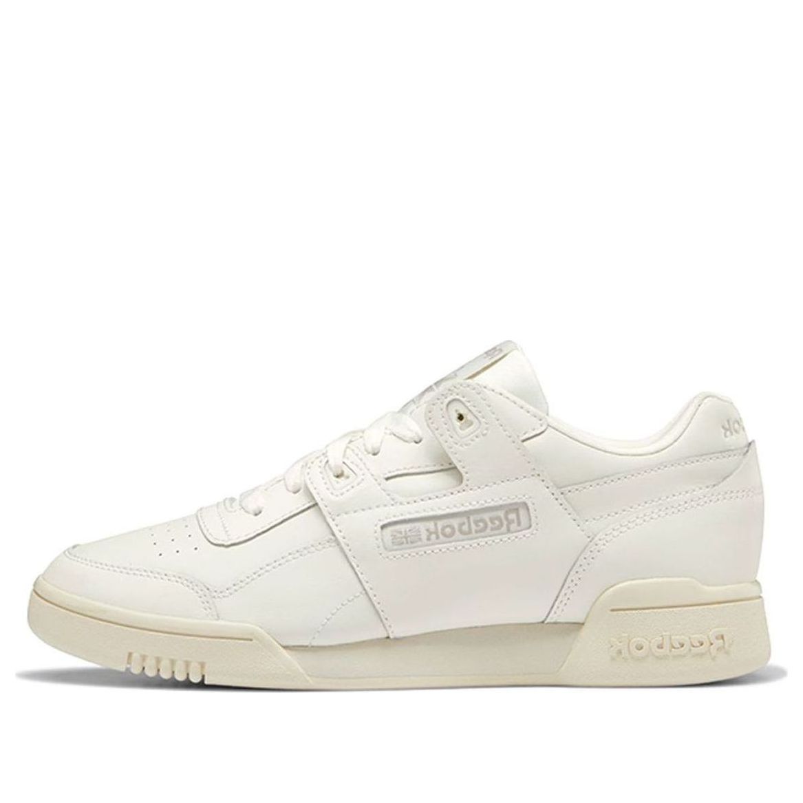 (WMNS) Reebok Workout Lo Plus Beige 'White' DV8366
